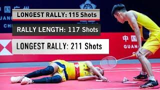 World's Longest Badminton Rally in each Discipline