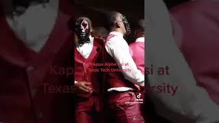 If you missed it…. you missed it ️ (Full video on Youtube) #kappaalphapsi #texastech