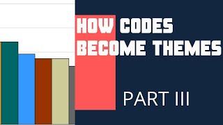 How CODES become THEMES - Questions that YOU should ask yourself when developing themes