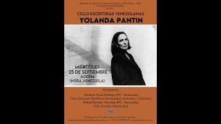 Yolanda Pantin - Ciclo de escritoras venezolanas