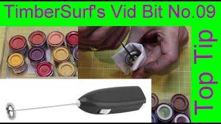 TimberSurf's Vid Bit No. 9 - Motorized Paint Stirrer