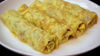 Ms. Ma's Kitchen-Tips for making Famous Hakka cuisine: Steamed Egg roll with meat