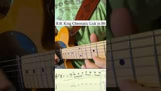 BB King Chromatic Lick