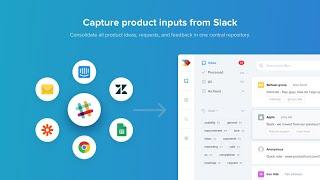 Capture product & user insights from Slack in Productboard