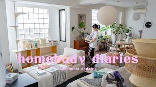 Homebody Diaries | Cozy apartment updates, Spending all day at home as an introvert, Cooking with me