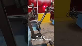 Tower | Fully automatic Robot Welding for Motorcycle Frame!