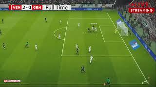 Venezia vs Genoa | ITALY: Serie A 2024 | eFOOTBALL PES21 Gameplay PLSL 566