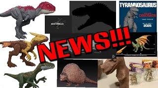 NEWS!!! New Mattel Jurassic World Danger Pack HD images of CRAZY species!!! & much more!!!