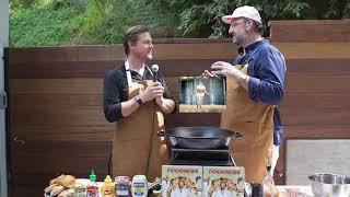 Tim & Eric cook Smashheims from Foodheim on Office Hours Live!