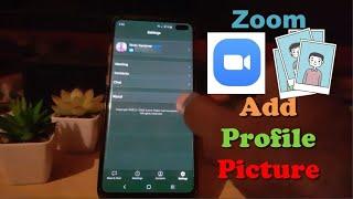 How to Add Profile Photo in Zoom App