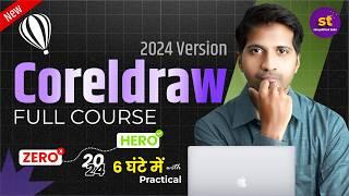 CorelDraw Full Course Tutorial (6 Hours) | Hindi