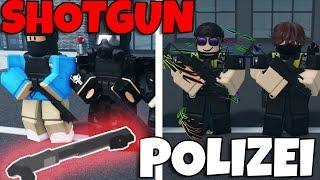 NEUE SHOTGUN VS. POLIZEI?! WIE GUT IST SIE WIRKLICH?! Notruf Hamburg ROBLOX Deutsch