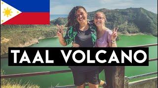 HIKING ON AN ACTIVE VOLCANO in The Philippines - Taal Volcano