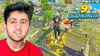 I Got SkyDive Skywing In 9 Diamonds  Only Airdrop Challenge - Garena Free Fire