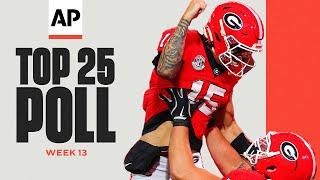 AP Top 25 Poll Released: BYU falls out of Top 10, Georgia jumps up to No. 8 after win over Tennessee