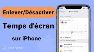 Comment enlever/désactiver le Temps d'écran sur iPhone sans code oublié [3 solutions]