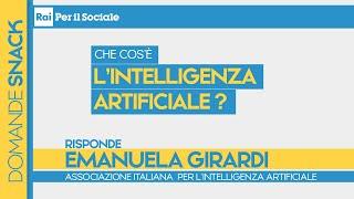 Cos’è l'Intelligenza Artificiale?