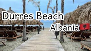 Beach of Durres-Albania  آلبانی