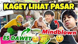 CULTURE SHOCK?? ORANG JEPANG PERTAMA KALI KELILING PASAR INDONESIA BANGET!! FT. TURAH