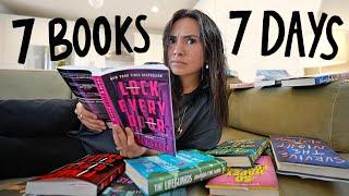 I read 7 thriller books in 7 days...