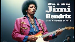 Jimi Hendrix’s Life in AI Art: Rare Photos You Haven’t Seen | Born November 27