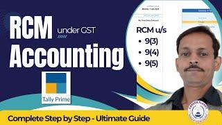 Master GST RCM Accounting in Tally Prime | Simplify Reverse Charge Mechanism 