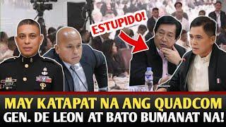 SA WAKAS! MAY KATAPAT NA ANG QUADCOM! TINAWAG NA ESTUPIDO SI ACOP AT PADUANO.