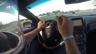 Hyundai Genesis Coupe Drift | Orlando Speed World Skidpad