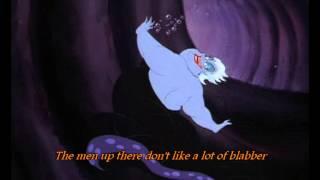 The Little Mermaid - Poor unfortunate souls (lyrics)