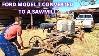 Vintage Model T Ford turned into a Sawmill - Auction Find at a crazy price - Farm / Estate Auction