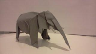 Origami elephant (satoshi kamiya)