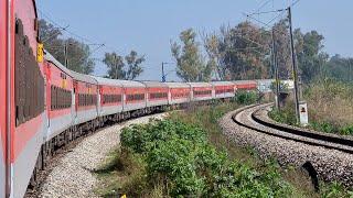 HOWRAH To JAMMU TAWI | Full Journey 12331/Himgiri Express, Indian Railways Video 4k ultra HD