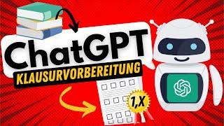 Lernen mit ChatGPT: 7 Ideen für eine Klausurvorbereitung mit 1,X Garantie 