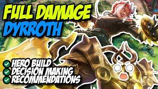 DYRROTH FULL DAMAGE TANK BUSTER || MOBILE LEGENDS RANKED GAME GUIDE