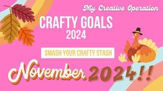 #craftygoals2024 November!!!!