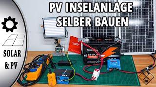 PV Inselanlage selber bauen aus einzelnen Komponenten mit  #LiTime  Schritt für Schritt erklärt️