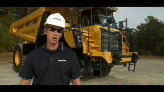 Komatsu HD trucks controls and operations