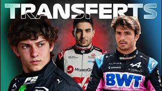  QUI VA OÙ ? Transferts F1 pour la saison 2025 !