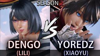 DENGO (LILI) Vs YOREDZ (XIAOYU) - [Season 2] [Tekken 8] (REPLAY)