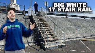 Skating Big White 17 Stair!? Feat. Gabriel Summers - Spot History Ep. 25