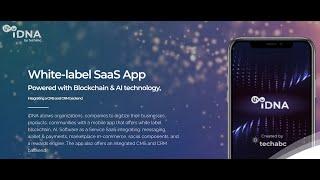 iDNA Fintech Blockchain AI SaaS - introductory video presentation software by techabc.org