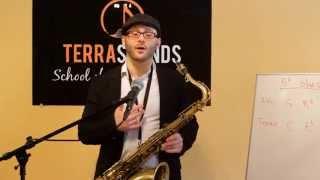 Introduction to the Blues Scale Saxophone Lesson - - Terra Sounds School of Music & Arts