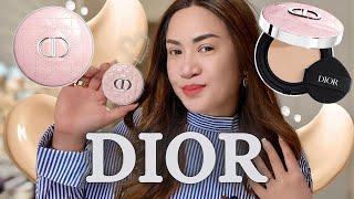 NEW DIOR FOREVER HYDRA GLOW CUSHION FOUNDATION ~ New Dior Foundation Try On 