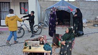 Visiting bonavar Channel for Sewing Traditional Dresses for His Mother by HOSSEIN