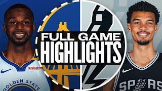 Game Recap: Spurs 104, Warriors 94