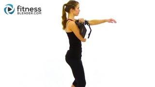 Fitness Blender's Beginner Kettlebell Workout - Kell's Kettlebells Routine for Total Body Toning