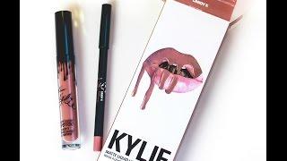 Unboxing the First Generation Lip Kit By Kylie in Candy K | Kristen Gill