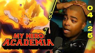 *My Hero Academia* Season 4 Episode 25 REACTION!