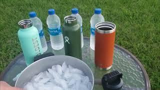 Yeti vs Coldest vs HydroFlask - Best Water Bottle Review