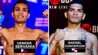 Genesis Servania vs Rafael "El Torito" Concepcion full highlights